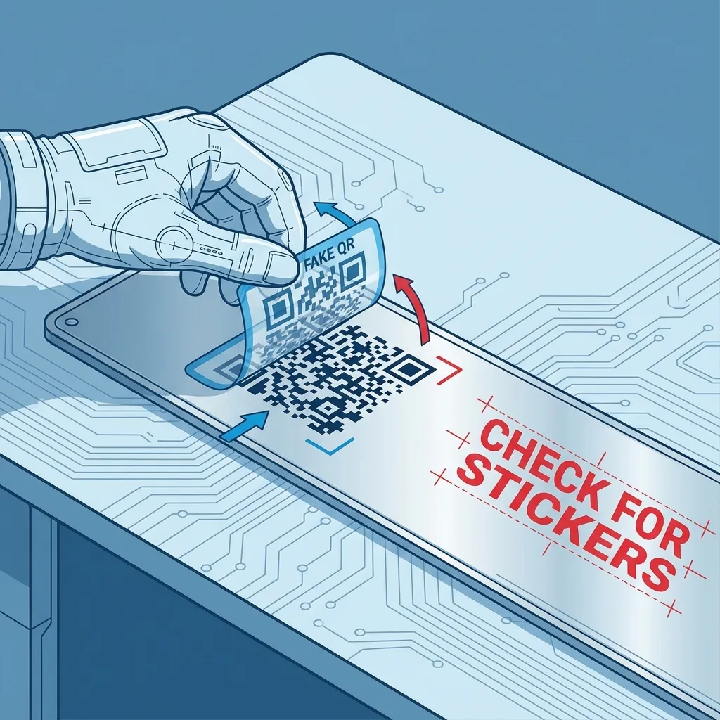 Real vs Fake QR Code: The Sticker Scam Check